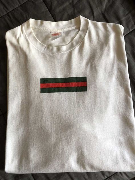 supreme gucci box logo tee replica|supreme box logo color.